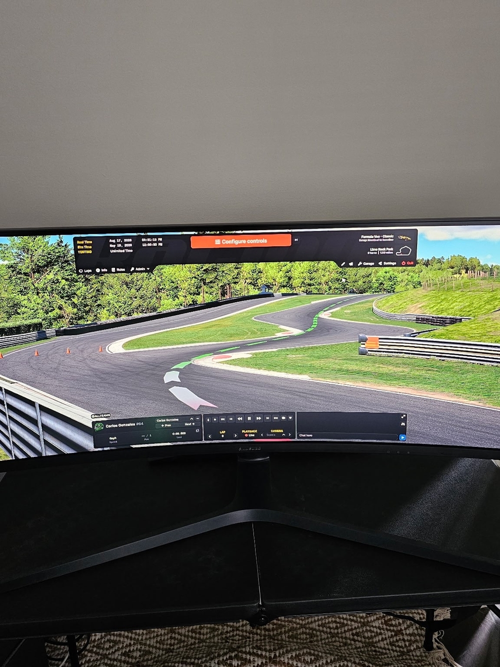 Samsung Curved 49 Inch Ultrawide Monitor - Black Model #: C49J890DKN